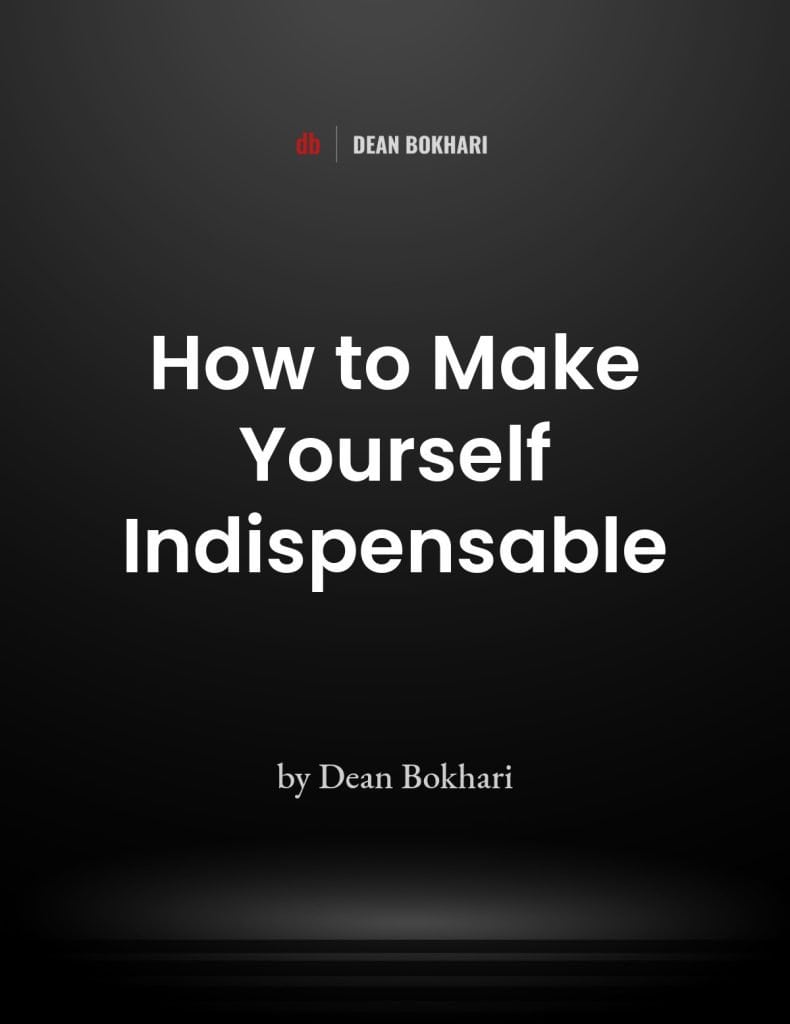 Cover-make-yourself-indispensable-book-by-Dean-Bokhari