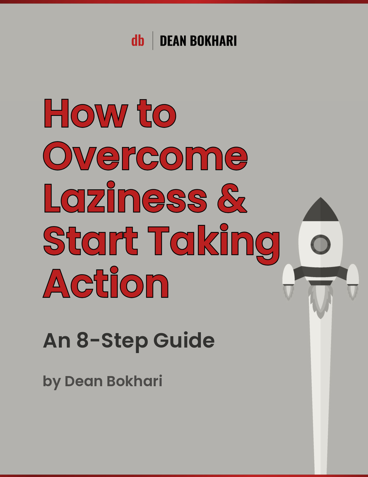 Book-How-to-overcome-laziness-and-start-taking-action-by-Dean-Bokhari