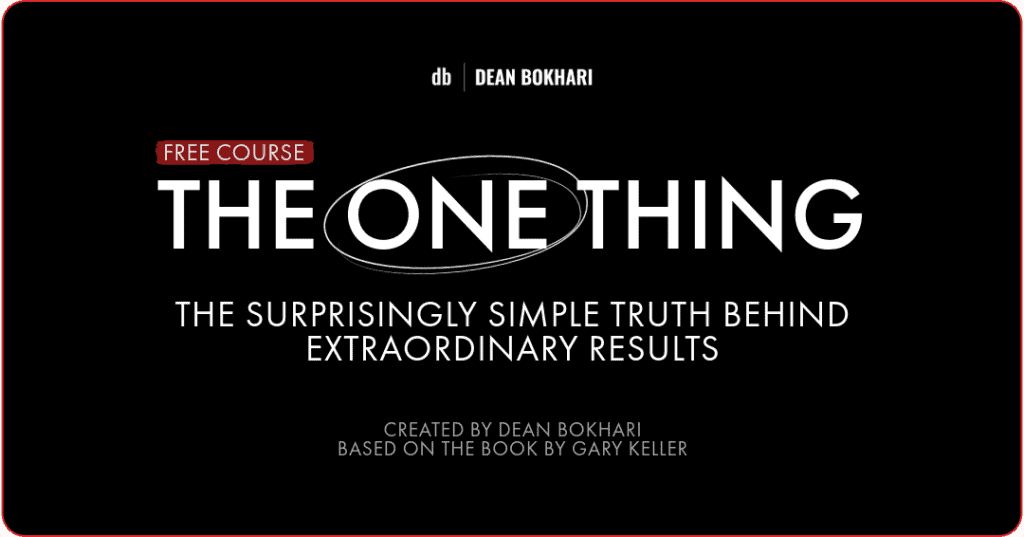 Free_Course_The_One_Thing